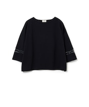 袖 レース プルオーバー