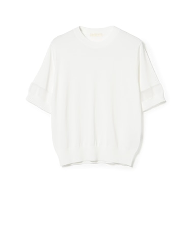 ウォッシャブル ニット Tシャツ