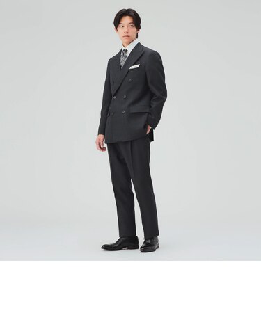 SARTORIA LINE ソリッド ダブルブレスト スーツ