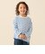 ボーダー ロング Tシャツ 2026FW（90～140cm）キッズ 定番 カジュアル プチプラ