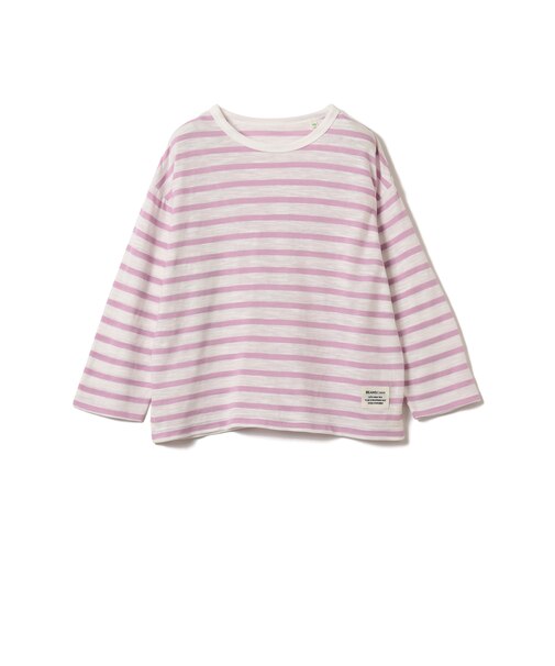 ボーダー ロング Tシャツ 2026FW(90~140cm)キッズ 定番 カジュアル プチプラ