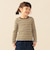メローリブ Tシャツ 2026FW （90～130cm）プチプラ 人気 ボーダー 着回し ロンT 通園 通学