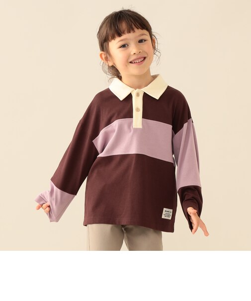 【WEB限定】ラガーシャツ 2026FW(90~140cm)プチプラ キッズ服 人気 通園 通学