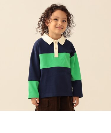 【WEB限定】ラガーシャツ 2026FW(90~140cm)プチプラ キッズ服 人気 通園 通学