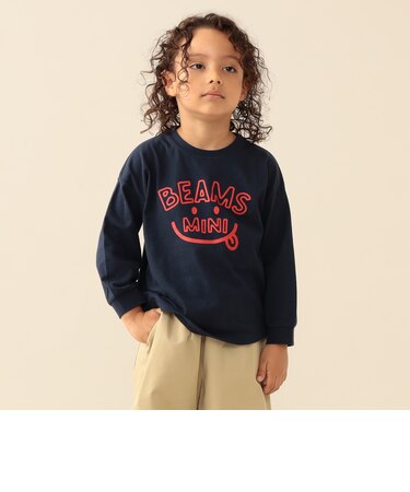 スマイル ビッグ ロングスリーブ Tシャツ 2026FW(90~140cm)