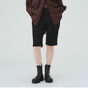 ストレッチ カプリ パンツ