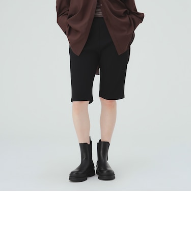 ストレッチ カプリ パンツ