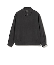メランジ ジップアップ ブルゾン