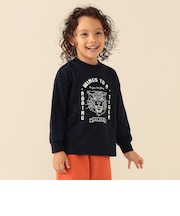 プリント バリエーション ロングTシャツ 2026FW（90～130cm）