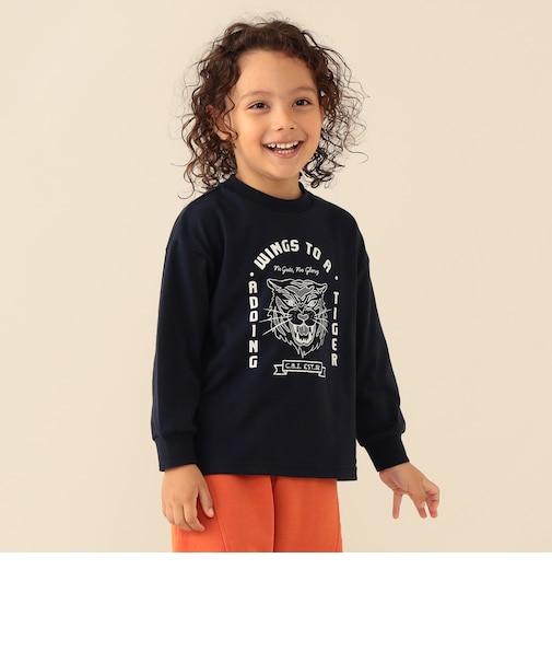 プリント バリエーション ロングTシャツ 2026FW(90~130cm)