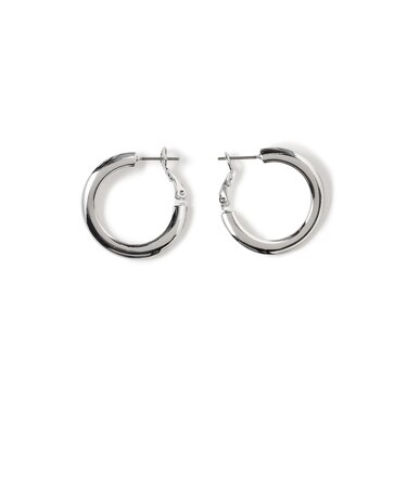 チャンキー フープ ピアス
