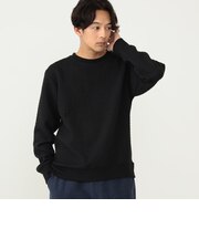 キルティング クルーネック プルオーバー