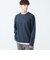 起毛 フェイクレイヤー ロングスリーブ Tシャツ