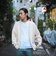 BEAMS / 7ゲージ ダメージ カーディガン