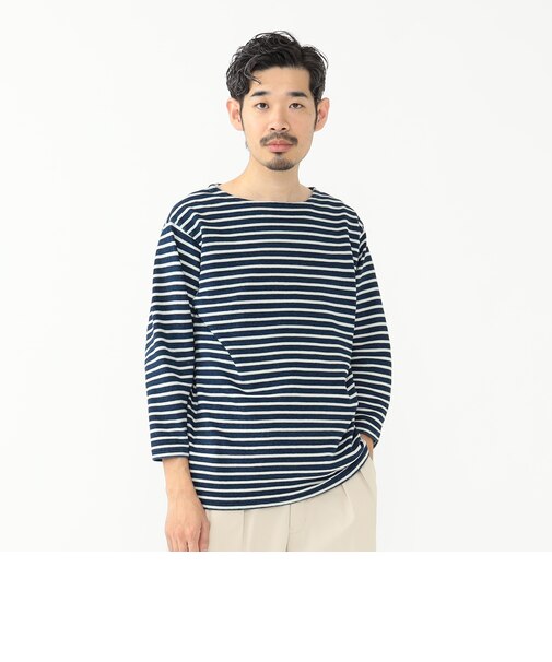 REMI RELIEF / 別注 Cotton Basque Shirt 3/4 Sleeve