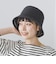 かぎ針編み風 バケットハット