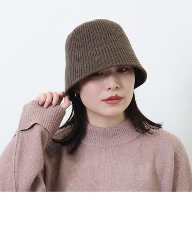 サーモ素材 ダウンブリム ハット