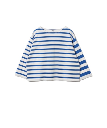 ボートネック ボーダー Tシャツ（90～140cm）