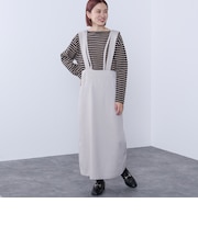ワイドサスペンダー ストレートスカート