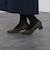 ブロックヒール スクエアトゥ パンプス