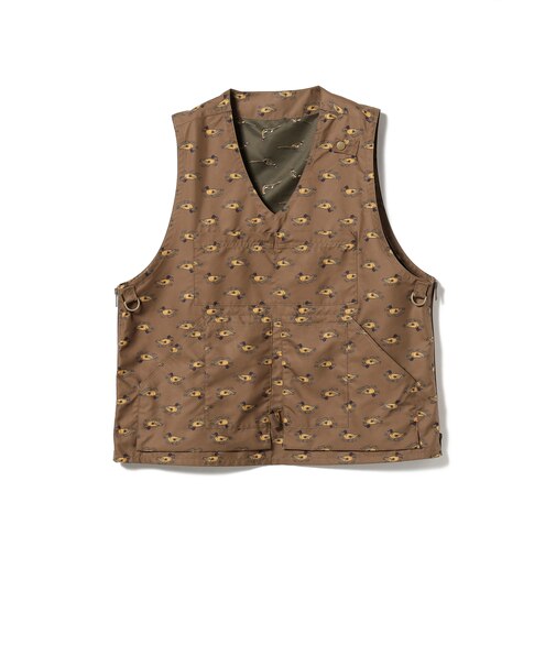 Adventure Vest Polyester Animal Print