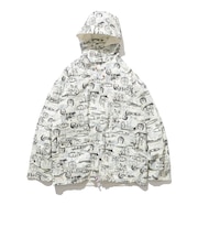 BEAMS PLUS / 2レイヤー プリント セーリング ジャケット