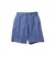 Plain Front Shorts Cut-Off Twill Garment Dye