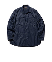 BEAMS  PLUS / ナイロン マイクロメッシュ ワークシャツ クラシックフィット