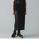 maturely / Fake Leather Work Skirt