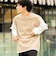 起毛 フェイクレイヤー ベスト ロングスリーブ Tシャツ