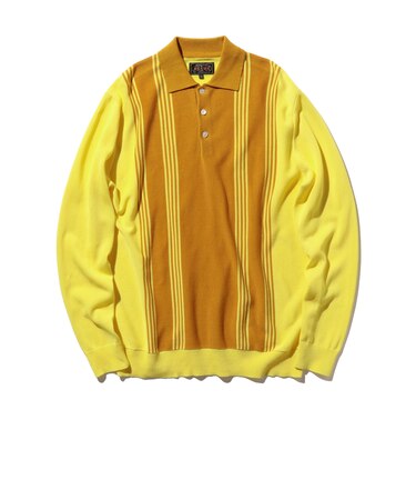 Knit Polo Stripe 12G