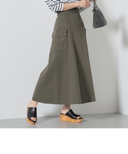 サスペンダー付き フレア  ジャンパースカート