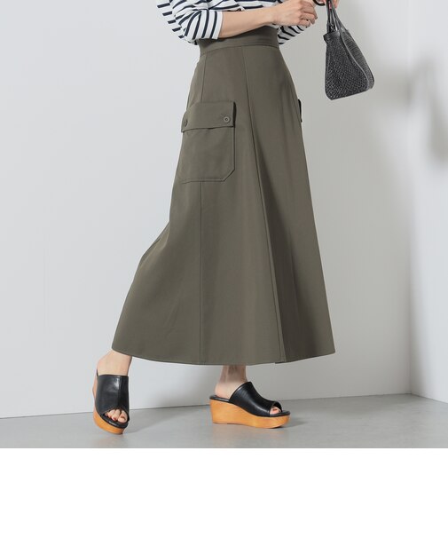 サスペンダー付き フレア  ジャンパースカート