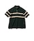 Knit Polo Mesh Stripe