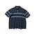 Knit Polo Mesh Stripe