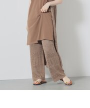 クロシェニット パンツ