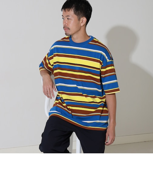 マルチボーダー Tシャツ