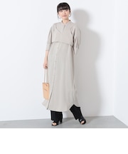 ビスチェ × シャツワンピース （セットアイテム）