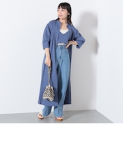 ビスチェ × シャツワンピース （セットアイテム）