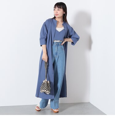 ビスチェ × シャツワンピース （セットアイテム）