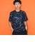 BEAMS / メッシュ プリント ルーズTシャツ