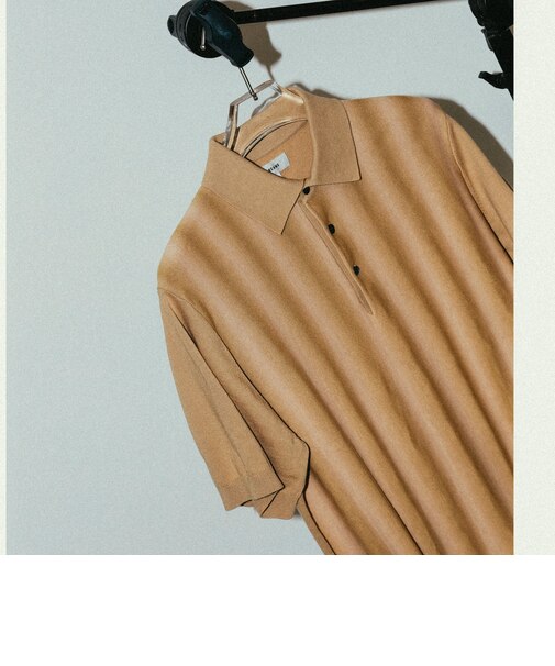 カスリ グラデーション ポロシャツ
