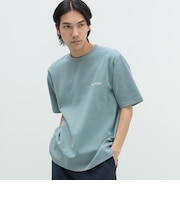 ペールトーン ダンボール ロゴ プリント Tシャツ