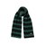 Muffler Cable Stripe Wool Fleece