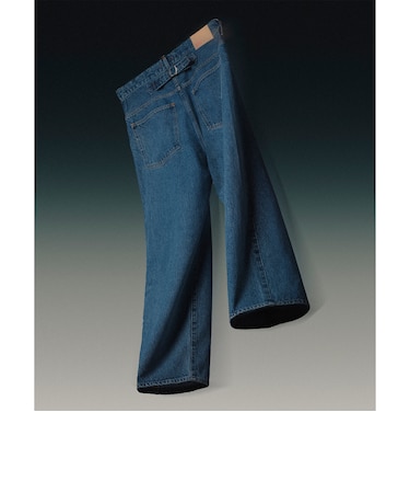 NEEDBY heritage / 別注 BILLY ワイドストレート デニム パンツ