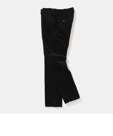 コーデュロイ ストレッチテーパード パンツ