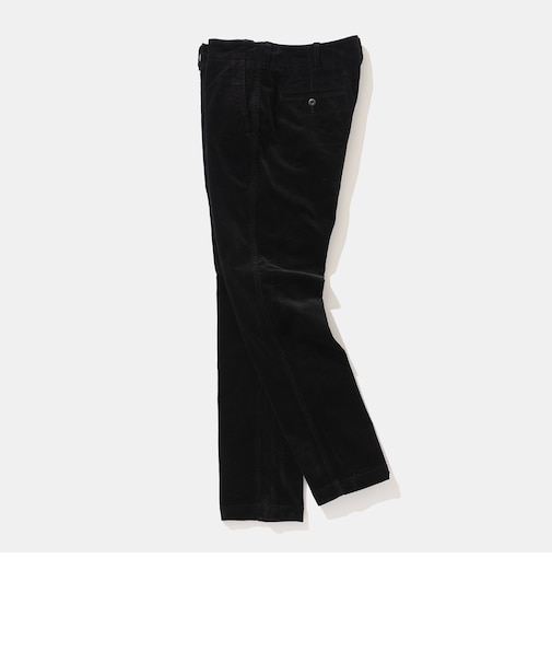 コーデュロイ ストレッチテーパード パンツ