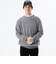 〈MEN〉ORANGE LABEL / 地球ロゴ ジャカードニット