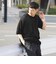 メッシュ クルーネック ニット Tシャツ