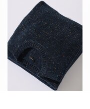 3ゲージ カラーネップ クルーネック ニット 24FW